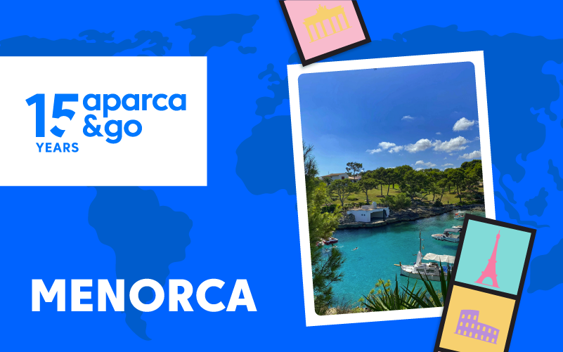 The turquoise waters of the mediterranean take us to Menorca! Sixth stop on our trip